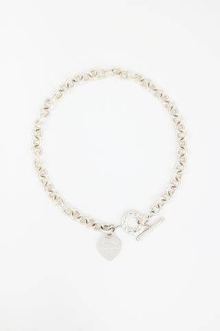 Tiffany & Co. Sterling Silver Return To Tiffany Necklace
