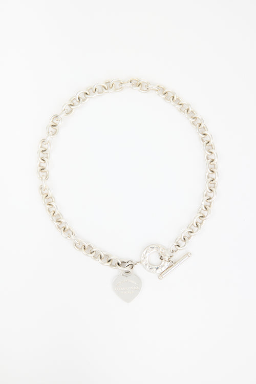 Tiffany & Co. Sterling Silver Return To Tiffany Necklace