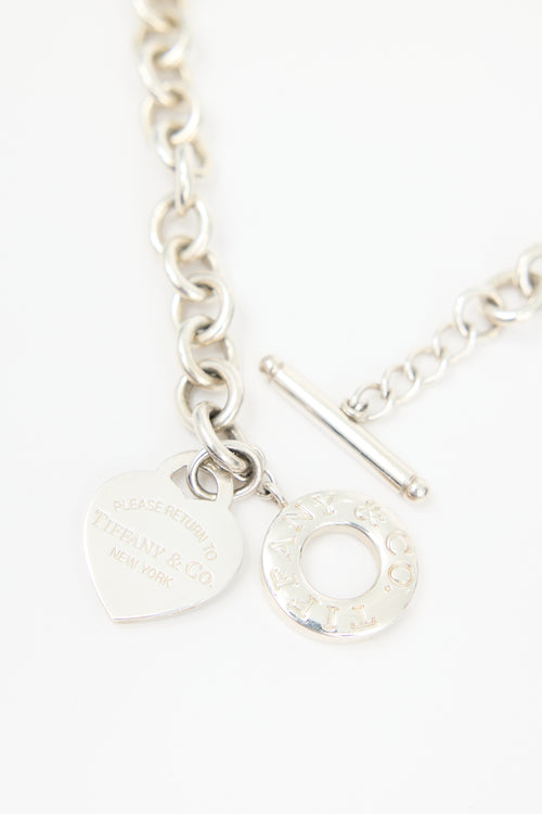 Tiffany & Co. Sterling Silver Return To Tiffany Necklace