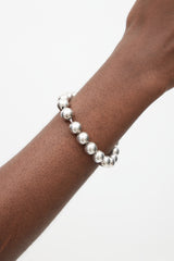 Tiffany & Co. Sterling Silver HardWear Ball Bracelet