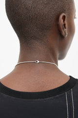 Tiffany & Co. Sterling Silver Return To Tiffany Metal Bead Necklace