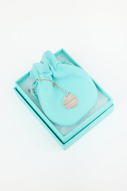 Tiffany & Co. X Nike Sterling Silver Marathon Necklace