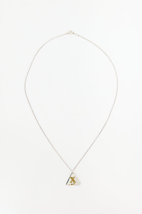 Tiffany & Co. X Nike Sterling Silver Marathon Necklace
