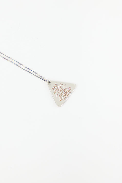 Tiffany & Co. X Nike Sterling Silver Marathon Necklace