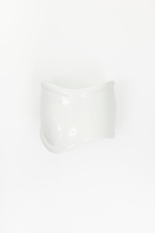 Tiffany & Co. X Elsa Peretti White Bone Cuff