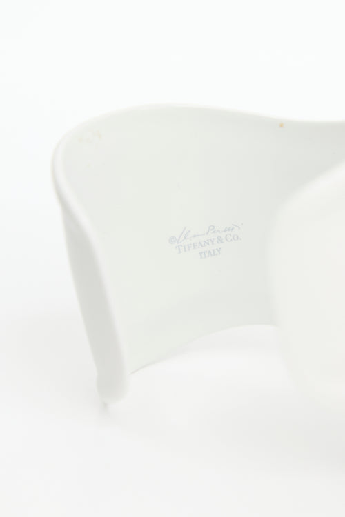 Tiffany & Co. X Elsa Peretti White Bone Cuff