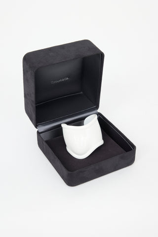 Tiffany & Co. X Elsa Peretti White Bone Cuff