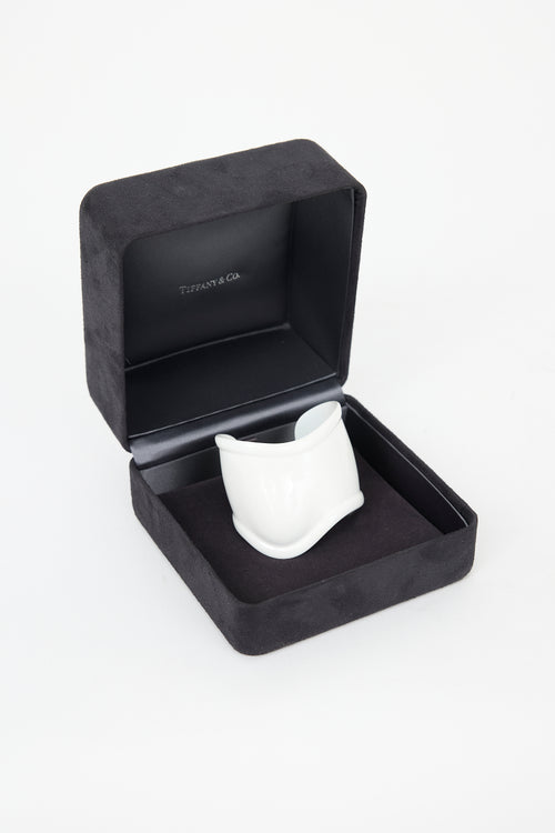 Tiffany & Co. X Elsa Peretti White Bone Cuff