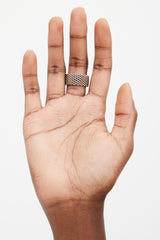 Tiffany & Co. Silver Somerset Chain Band Ring