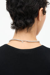 Tiffany & Co. Sterling Silver HardWear Graduated Ball Necklace