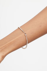 Tiffany & Co. Sterling Silver Heart Lock Bracelet