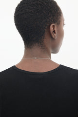 Tiffany & Co. Sterling Silver Heart Notes Necklace