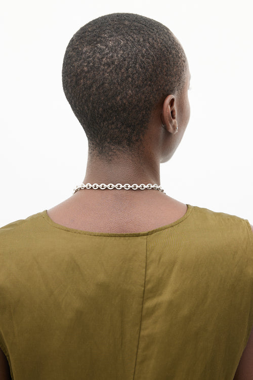 Tiffany & Co. Sterling Silver Return To Tiffany Chain Choker