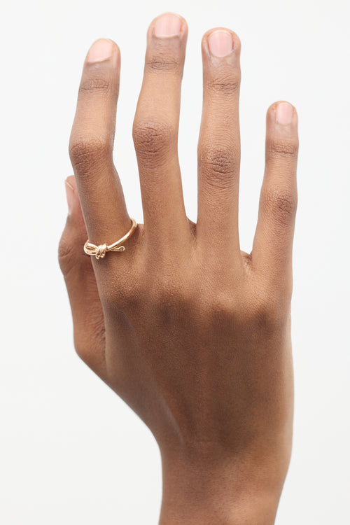 Tiffany & Co. Yellow Gold Knot Ring