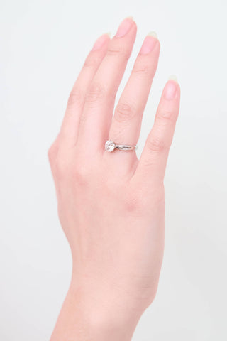 Diamond and Platinum Engagement Ring