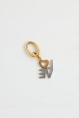 Tiffany & Co. 18K White Gold Diamond LOVE Charm