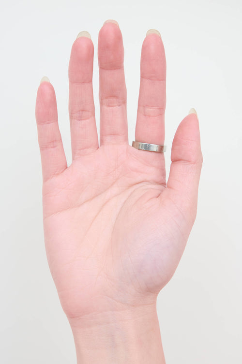 Platinum 4mm Band Ring