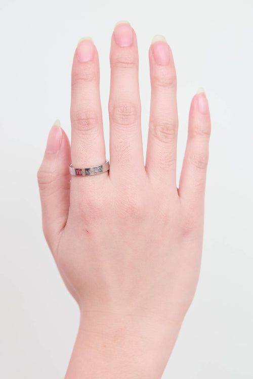 Platinum 4mm Band Ring