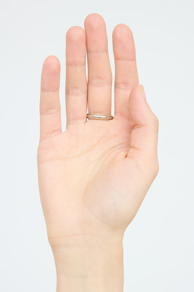 Tiffany & Co. // 18K Gold & Platinum Milgrain Ring – VSP Consignment