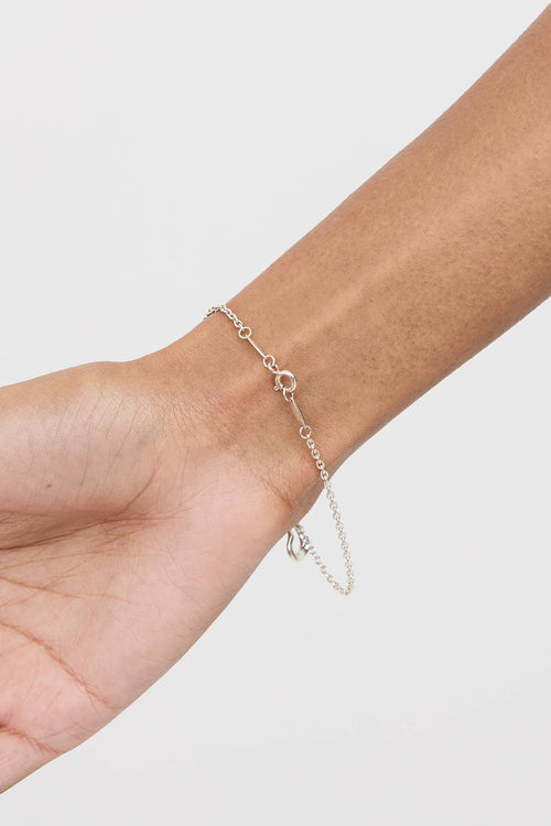 Tiffany & Co. X Elsa Peretti Sterling Silver Open Heart Bracelet