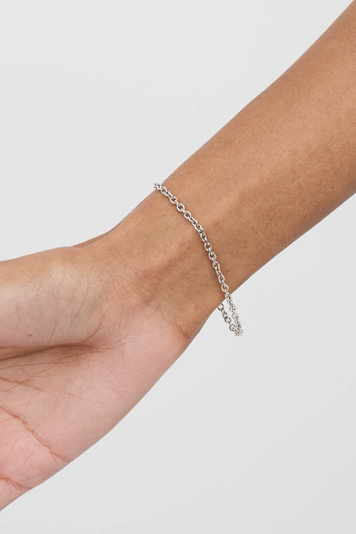 Adamas 18K White & Rose Gold Diamond Star Bracelet