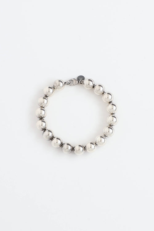 Tiffany & Co. Sterling Silver HardWear Ball Bracelet
