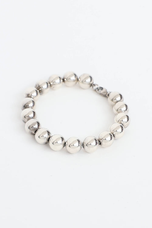 Tiffany & Co. Sterling Silver HardWear Ball Bracelet