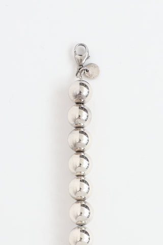 Tiffany & Co. Sterling Silver HardWear Ball Bracelet
