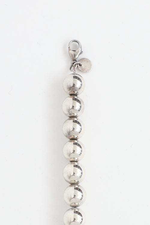Tiffany & Co. Sterling Silver HardWear Ball Bracelet