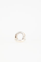 Tiffany & Co. Sterling Silver & Enamel Sevillana Ring