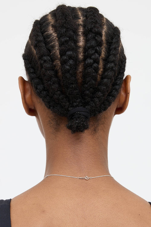 Tiffany & Co. Sterling Silver Mom Heart Tag Necklace