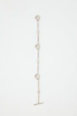 Tiffany & Co. Sterling Silver Heart Station Bracelet