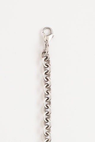 Tiffany & Co. Sterling Silver Round Link Bracelet