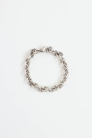 Tiffany & Co. Sterling Silver Round Link Bracelet