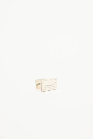 Tiffany & Co. Sterling Silver Envelope Cufflinks