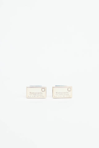Tiffany & Co. Sterling Silver Envelope Cufflinks