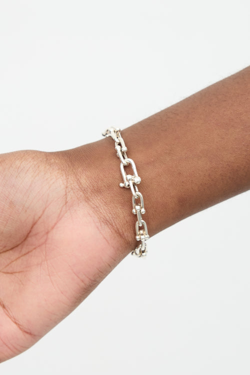 Tiffany & Co. Sterling Silver HardWear Small Link Bracelet