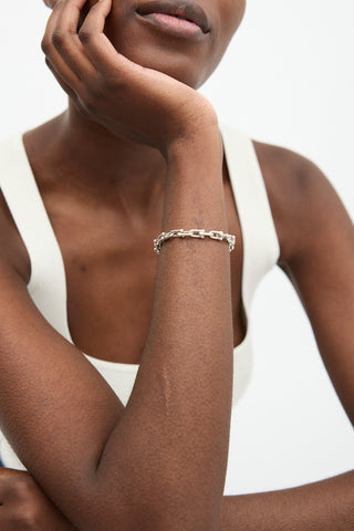 Tiffany & Co. Sterling Silver HardWear Small Link Bracelet
