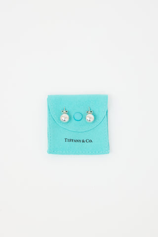 Tiffany & Co. Sterling Silver HardWear Ball Earrings