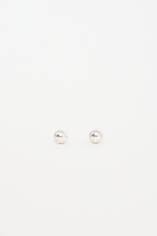 Tiffany & Co. Sterling Silver HardWear Ball Earrings
