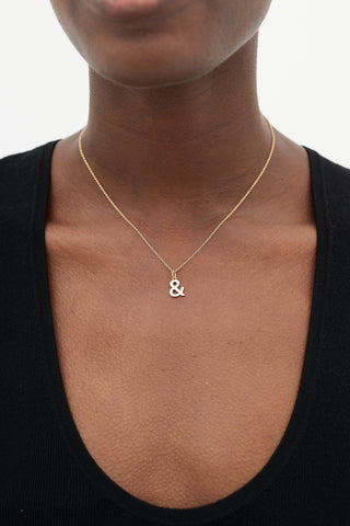 Tiffany & Co. 18K Gold & Pendant Necklace