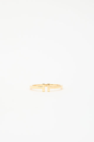 Tiffany & Co. 18k Gold T Square Bracelet