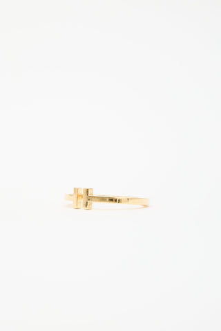 Tiffany & Co. 18k Gold T Square Bracelet