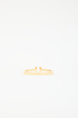 Tiffany & Co. 18k Gold T Square Bracelet