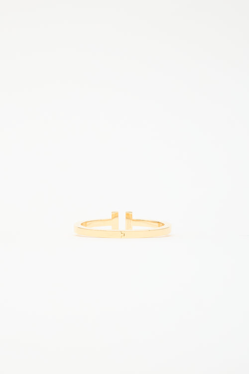 Tiffany & Co. 18k Gold T Square Bracelet