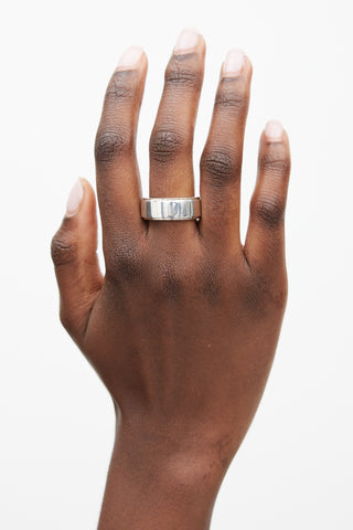 Tiffany & Co. Silver Metropolis Screw Ring