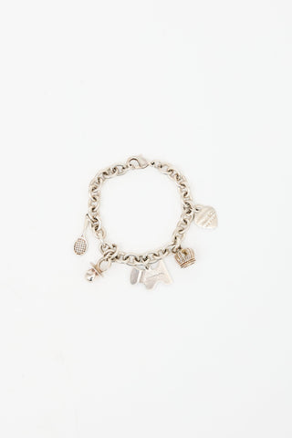 Tiffany & Co. Sterling Silver Charm Bracelet