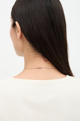 Tiffany & Co. Sterling Silver Four Heart Clover Necklace
