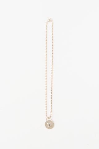 Tiffany & Co. Sterling Silver Padlock Necklace