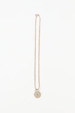 Tiffany & Co. Sterling Silver Padlock Necklace